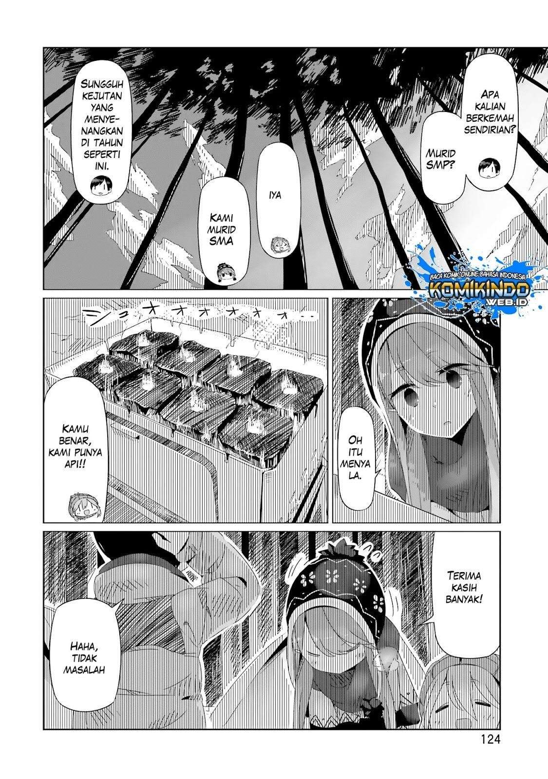 Yuru-Camp Chapter 11 Gambar 22