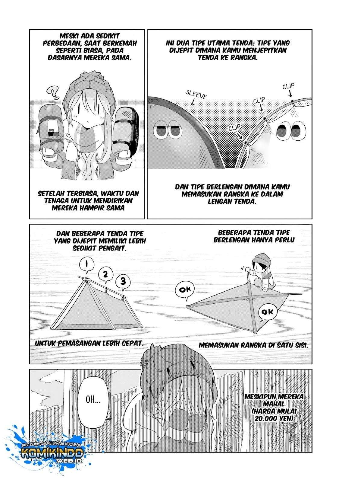 Yuru-Camp Chapter 11 Gambar 8