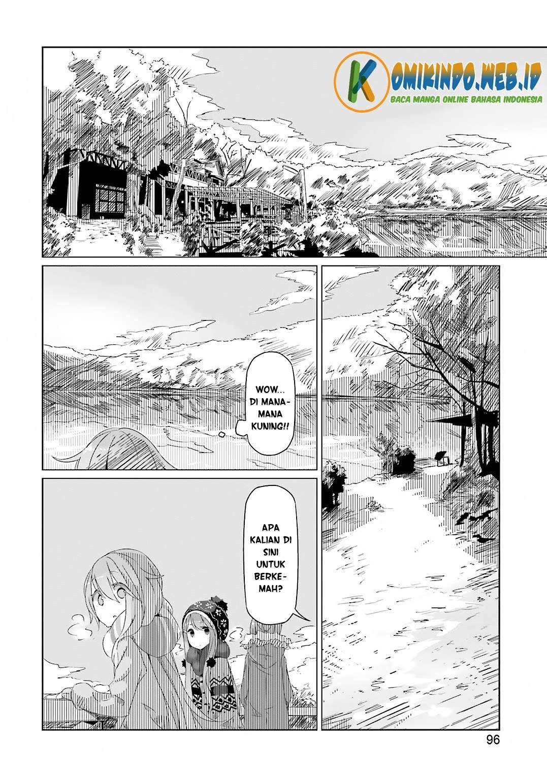 Yuru-Camp Chapter 10 Gambar 19