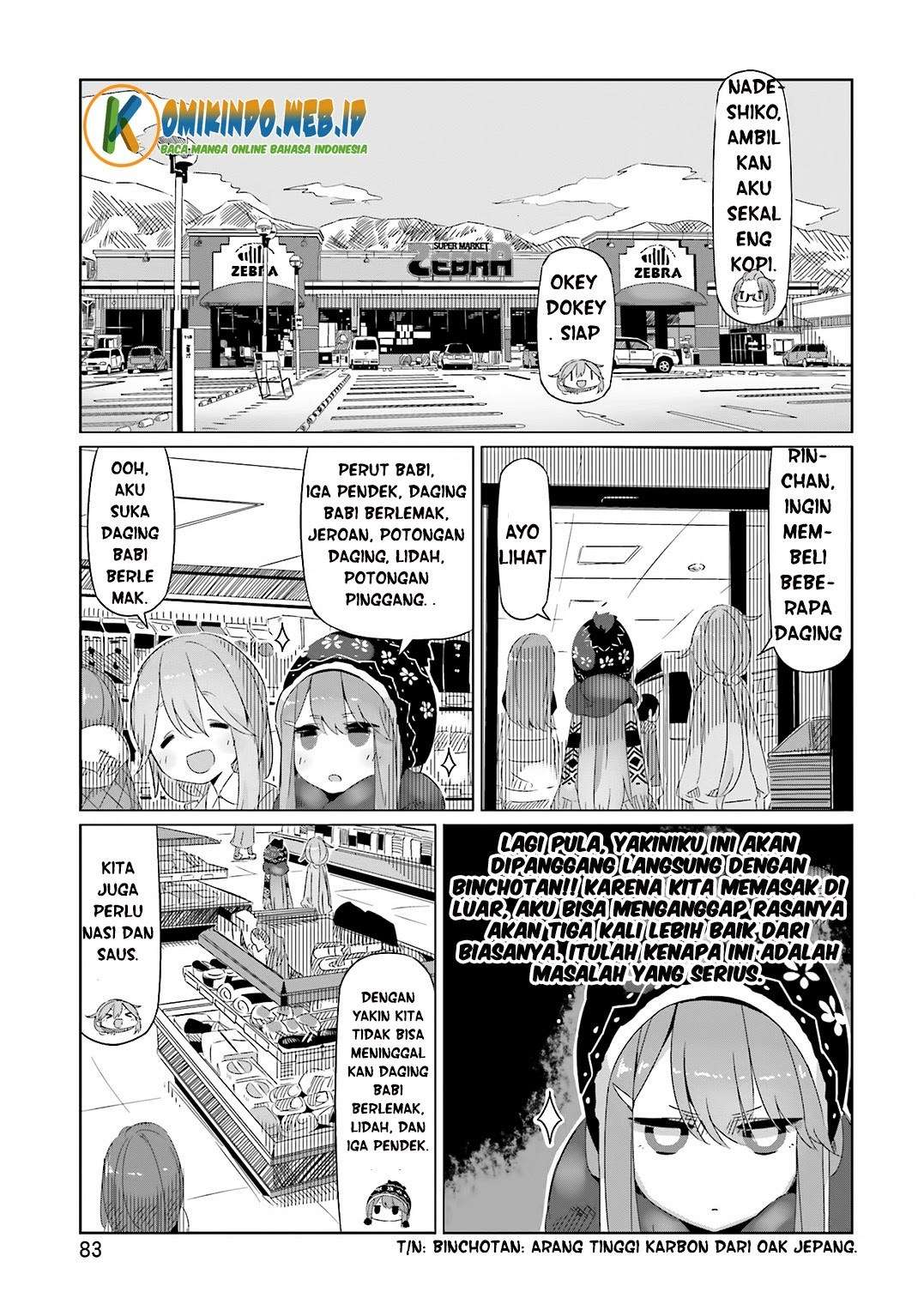 Yuru-Camp Chapter 10 Gambar 6