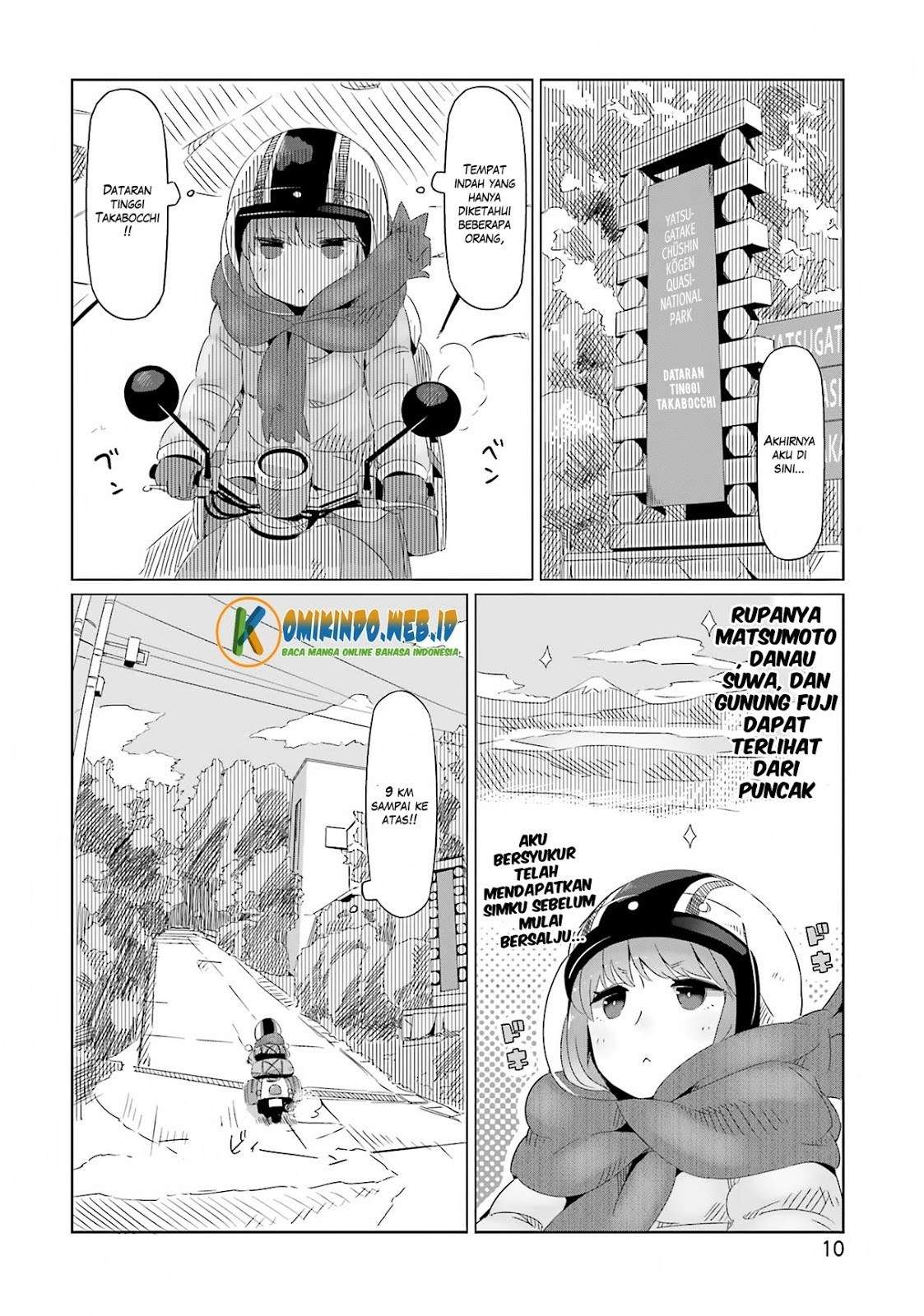 Yuru-Camp Chapter 7 Gambar 12