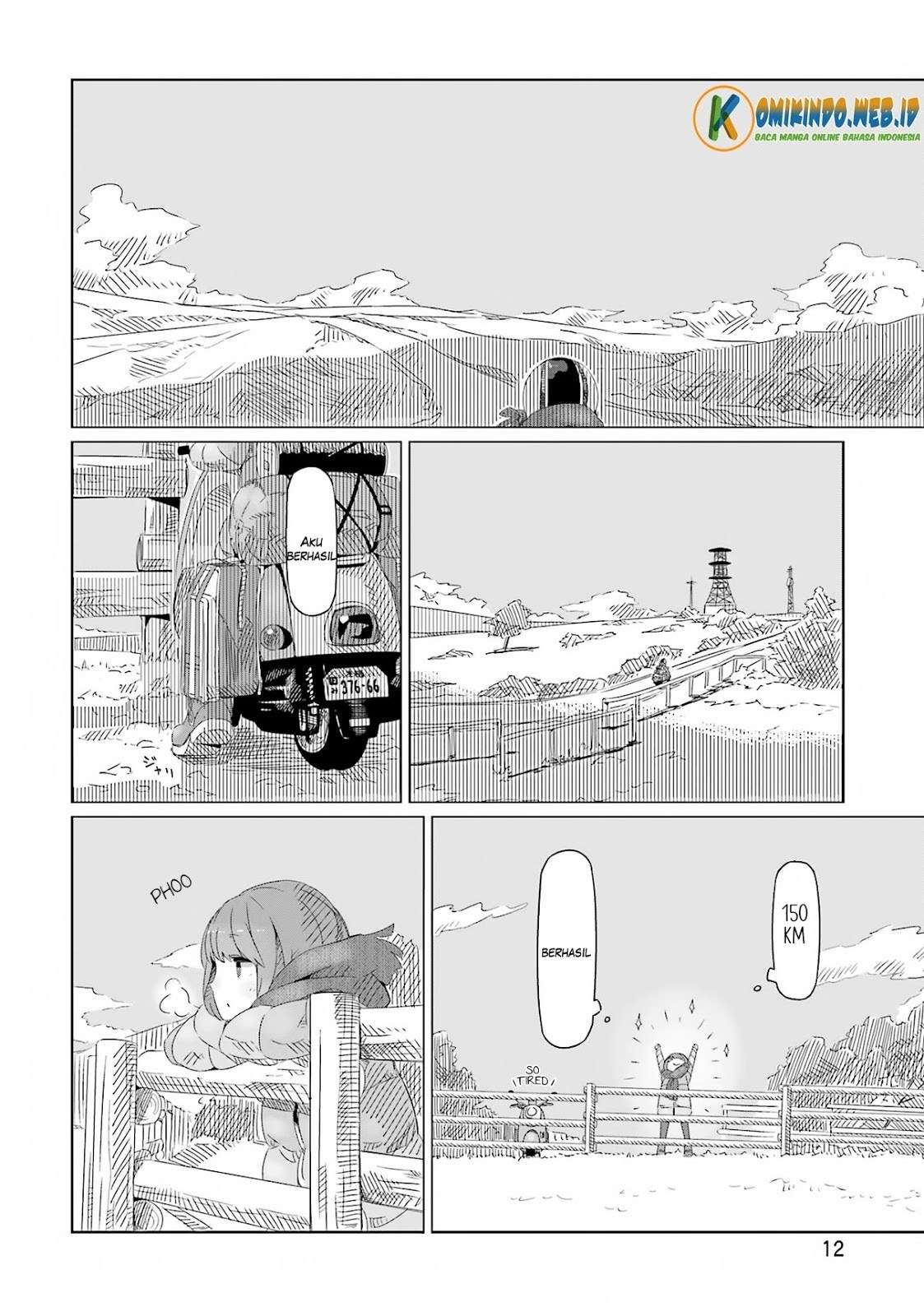 Yuru-Camp Chapter 7 Gambar 14