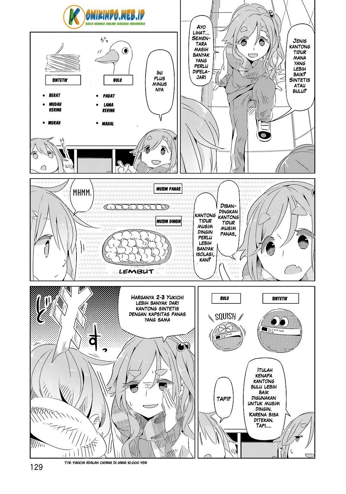 Yuru-Camp Chapter 5 Gambar 16