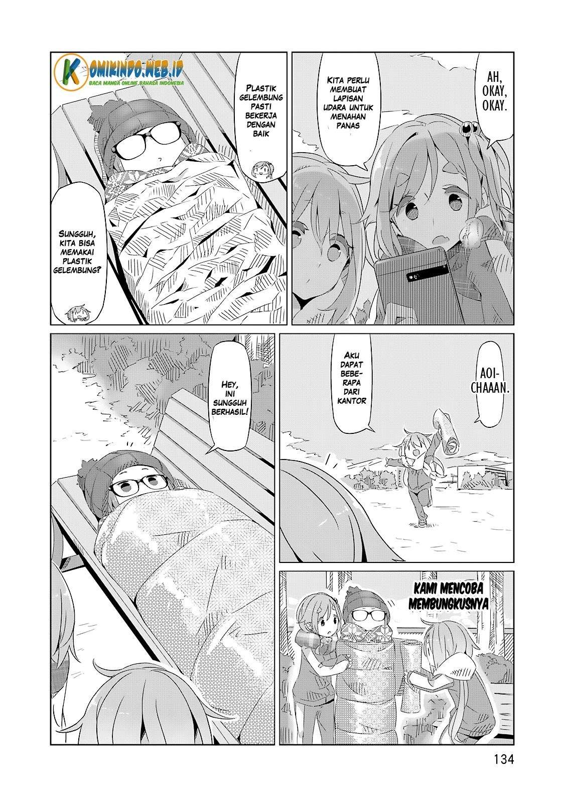 Yuru-Camp Chapter 5 Gambar 21