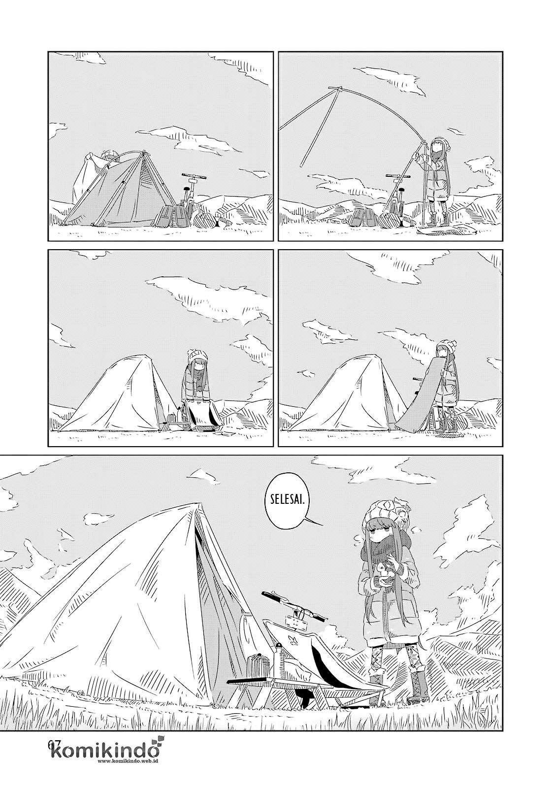 Yuru-Camp Chapter 3 Gambar 4
