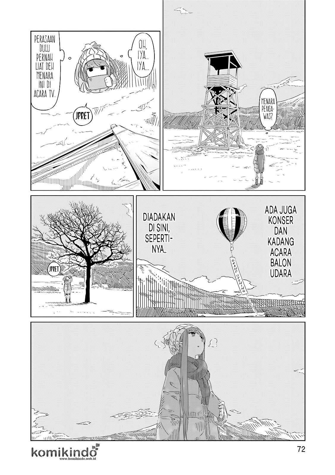 Yuru-Camp Chapter 3 Gambar 9