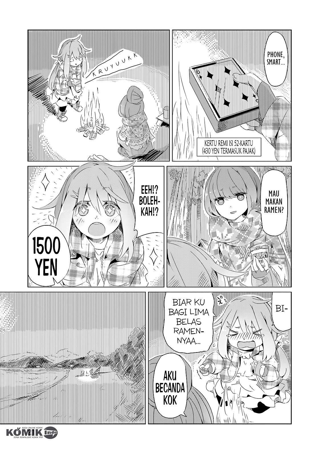 Yuru-Camp Chapter 1 Gambar 21