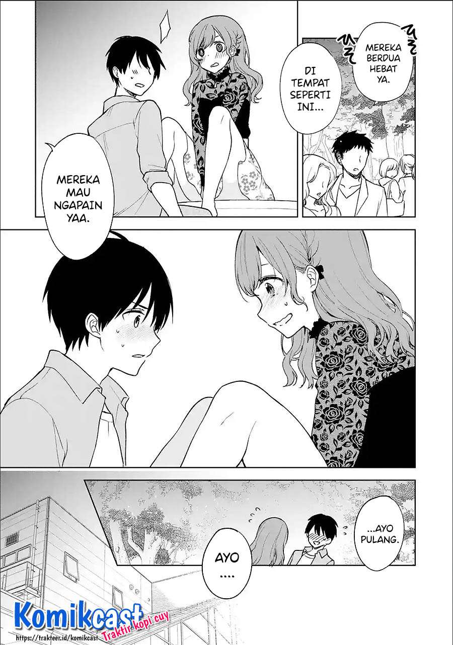 Chikan Saresou ni Natteiru S-kyuu Bishoujo wo Tasuketara Tonari no Seki no Osanajimi datta Chapter 22.1 Gambar 12