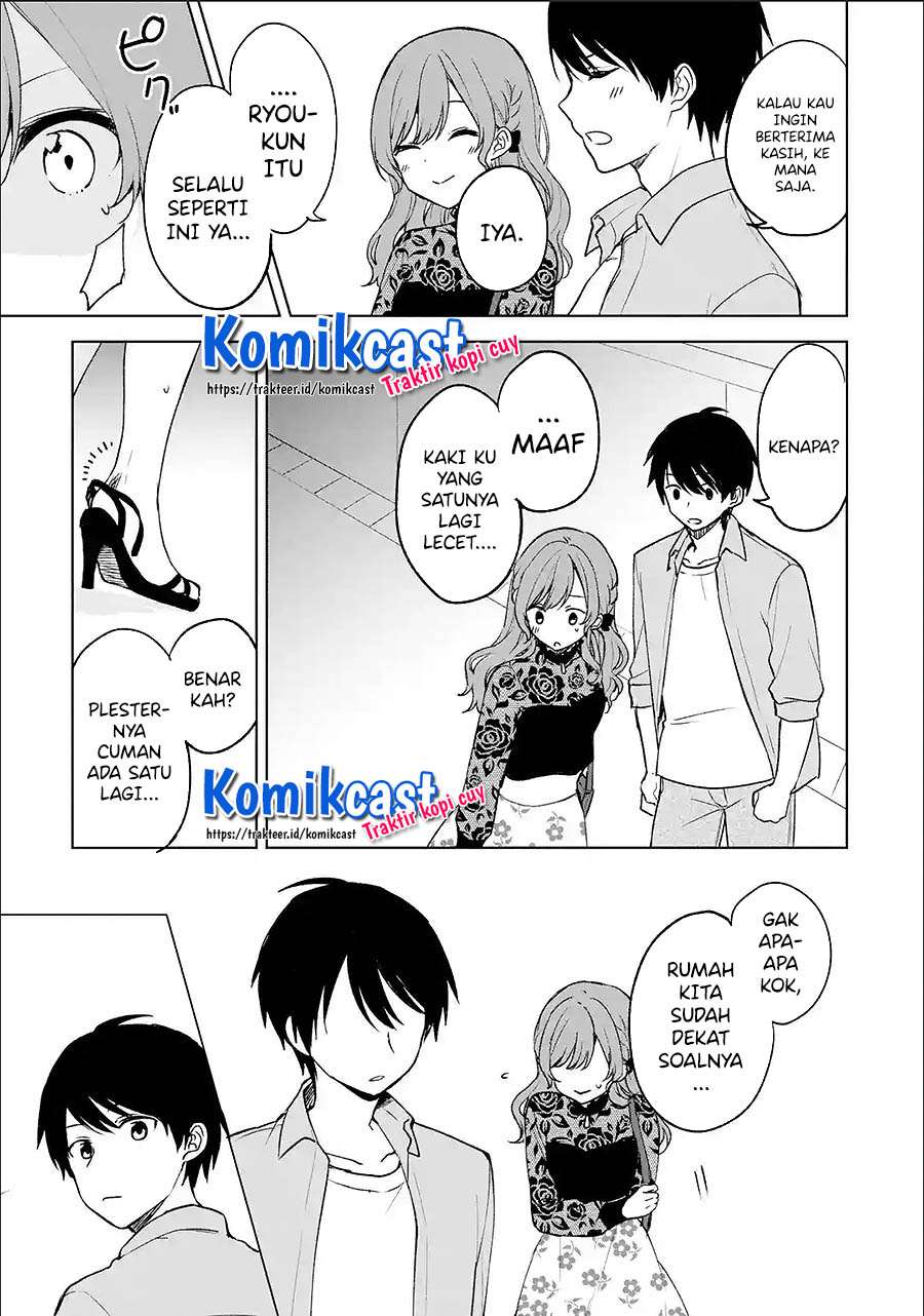 Chikan Saresou ni Natteiru S-kyuu Bishoujo wo Tasuketara Tonari no Seki no Osanajimi datta Chapter 22.1 Gambar 14