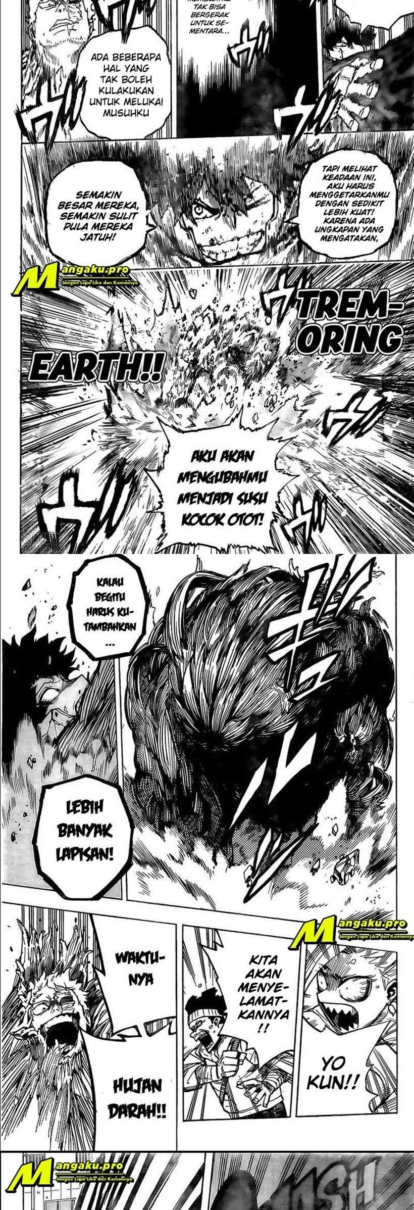 Boku no Hero Academia Chapter 307 Gambar 8