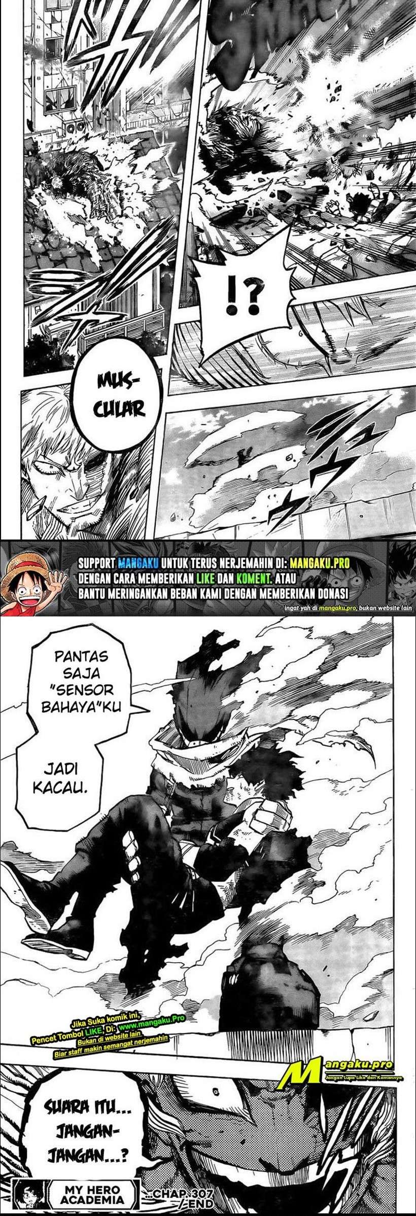 Boku no Hero Academia Chapter 307 Gambar 9