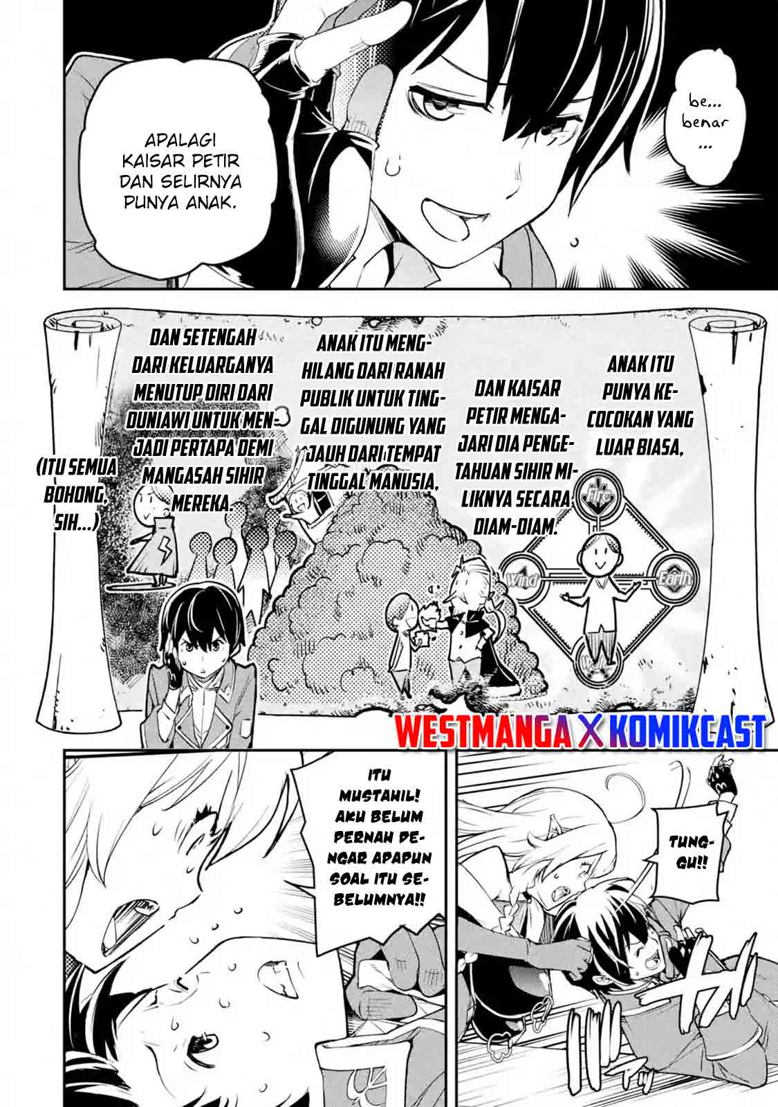 Rakudai Kenja Gakuin no Msou ~ Nidome no Tensei, S Rank Cheat Majutsushi Boukenroku Chapter 8.3 Gambar 8