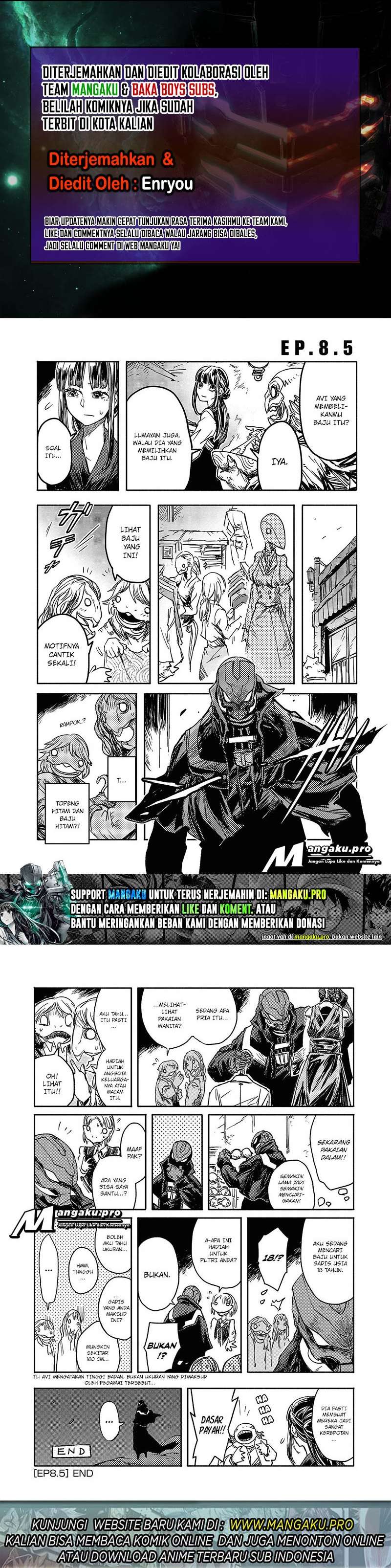 Baca Komik Colorless Chapter 8.5 Gambar 1