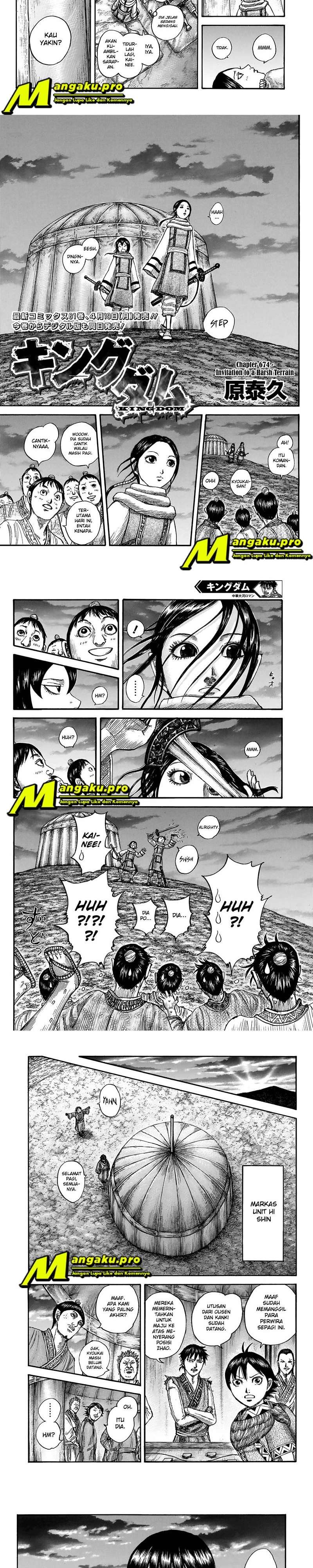 Baca Manga Kingdom Chapter 674 Gambar 2