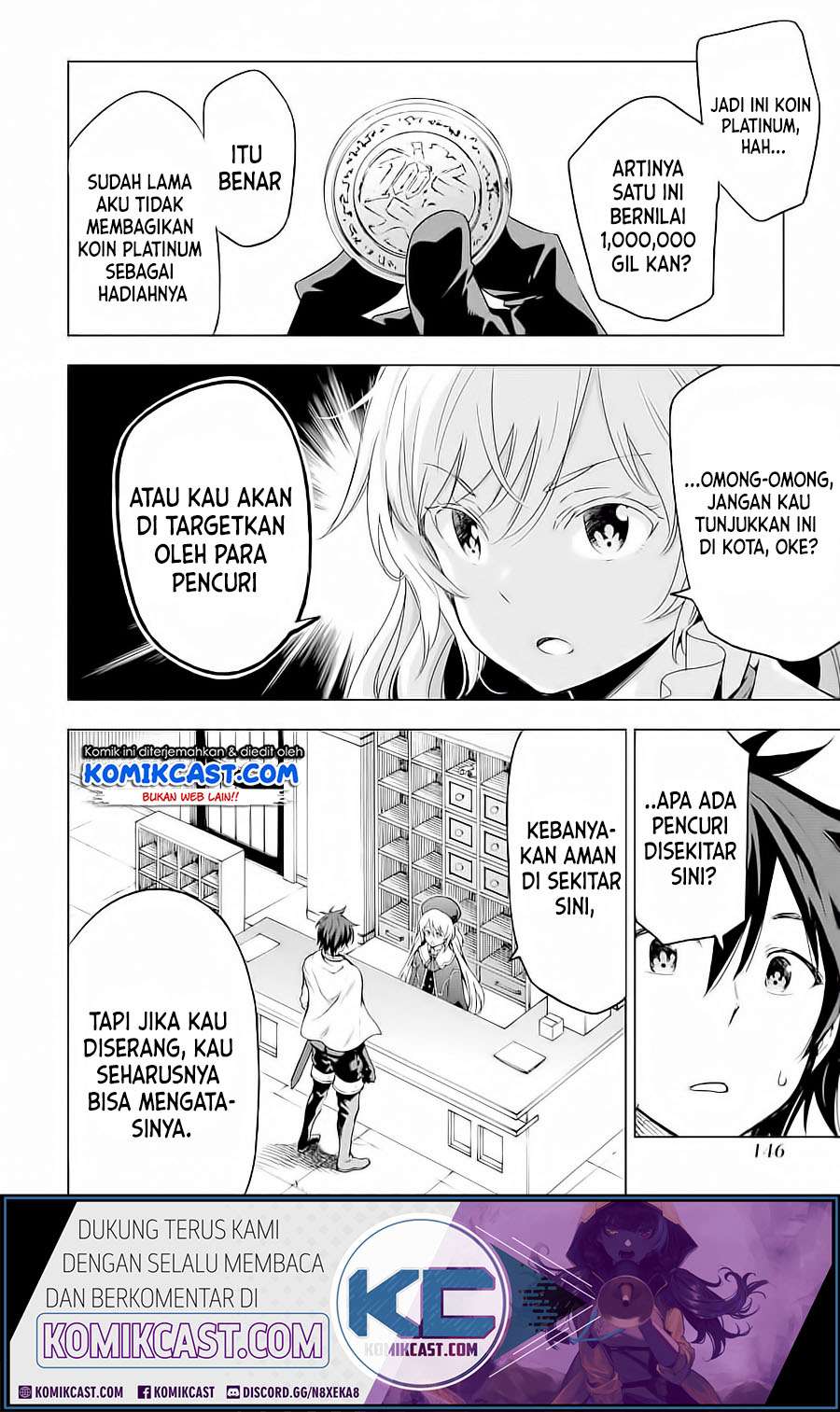 Isekai Kenja no Tensei Musou ~Geemu no Chishiki de Isekai Saikyou~ Chapter 4.2 Gambar 6