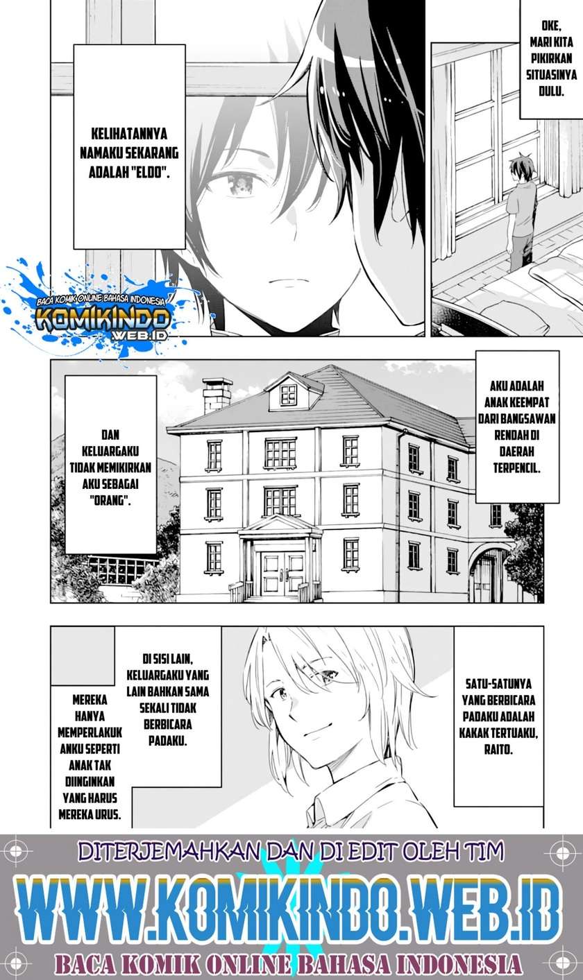 Baca Manga Isekai Kenja no Tensei Musou ~Geemu no Chishiki de Isekai Saikyou~ Chapter 1.2 Gambar 2