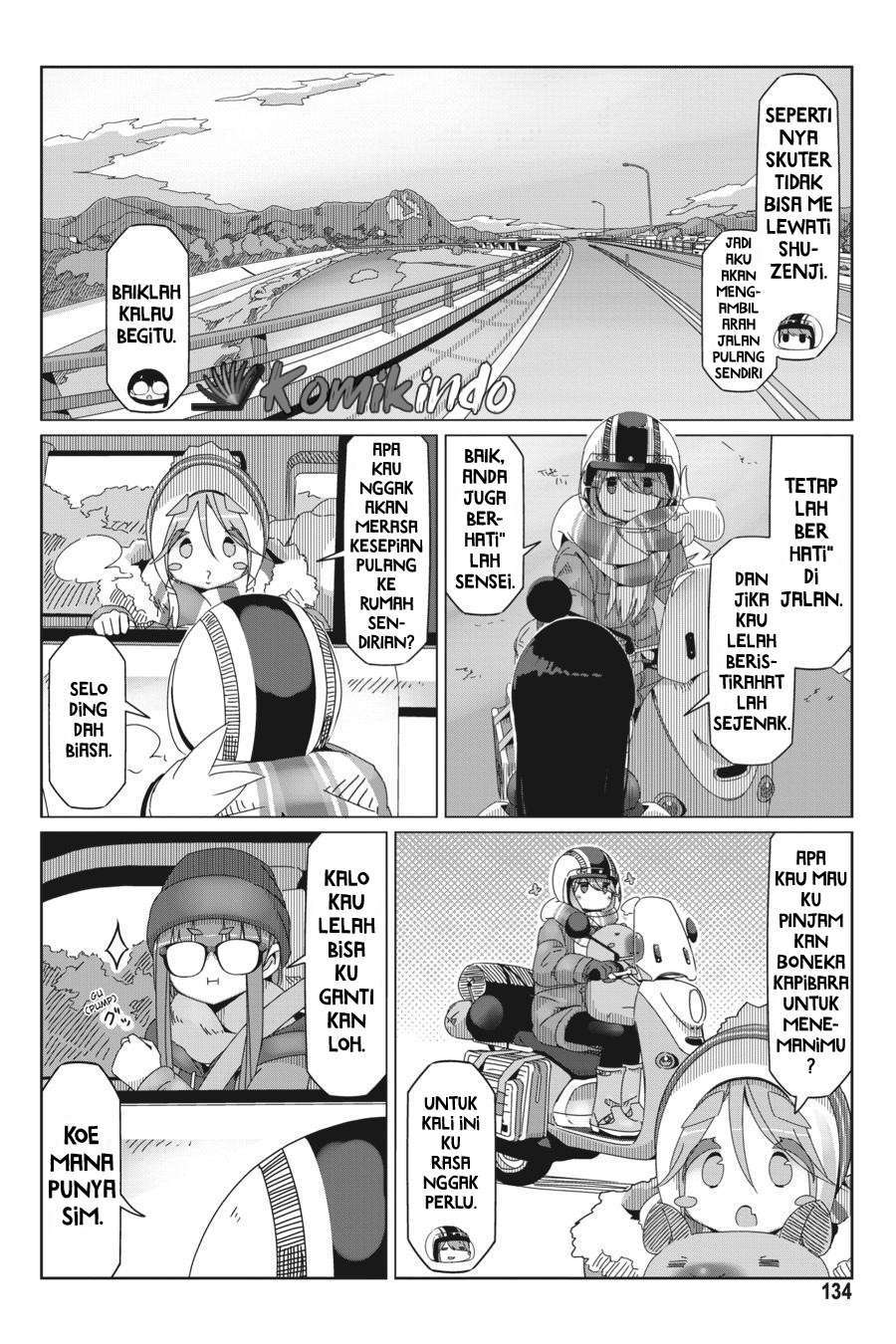 Yuru-Camp Chapter 52 Gambar 4