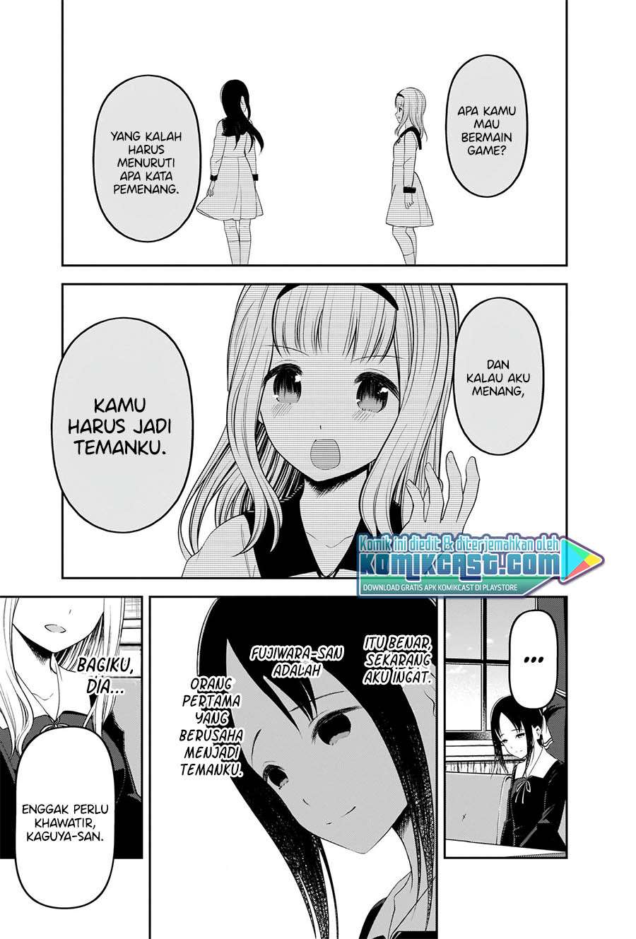 Kaguya-sama wa Kokurasetai – Tensai-tachi no Renai Zunousen Chapter 222 Gambar 14