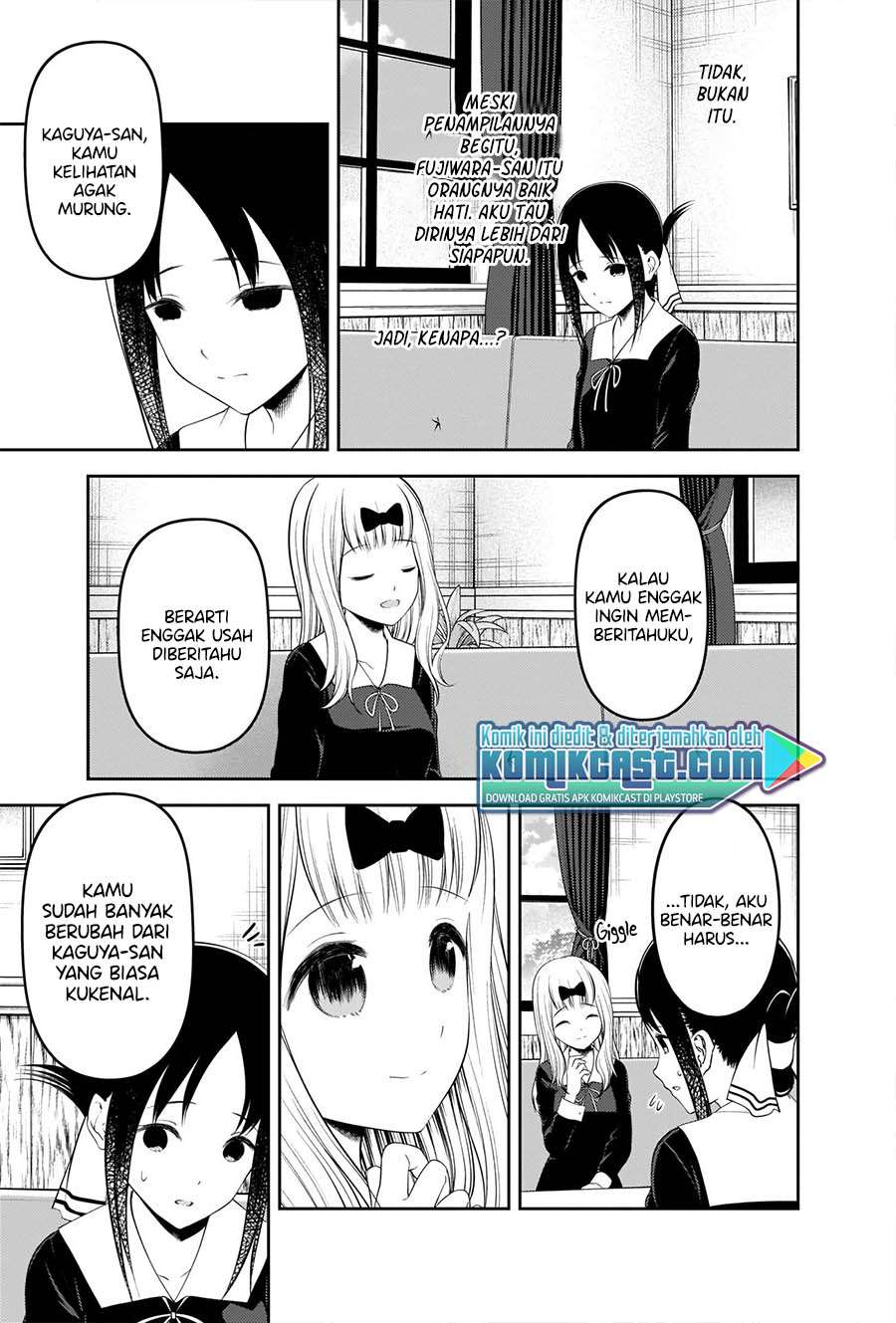 Kaguya-sama wa Kokurasetai – Tensai-tachi no Renai Zunousen Chapter 222 Gambar 4