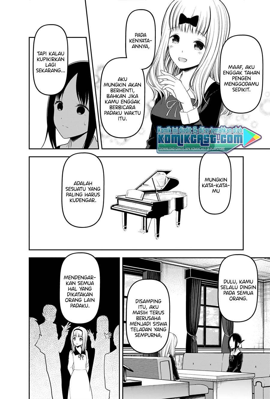 Kaguya-sama wa Kokurasetai – Tensai-tachi no Renai Zunousen Chapter 222 Gambar 9