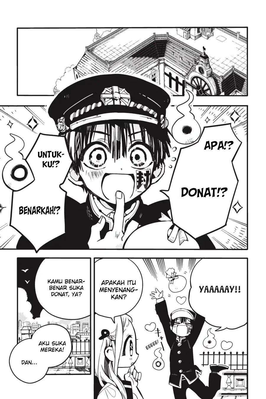 Jibaku Shounen Hanako-kun Chapter 15 Gambar 27