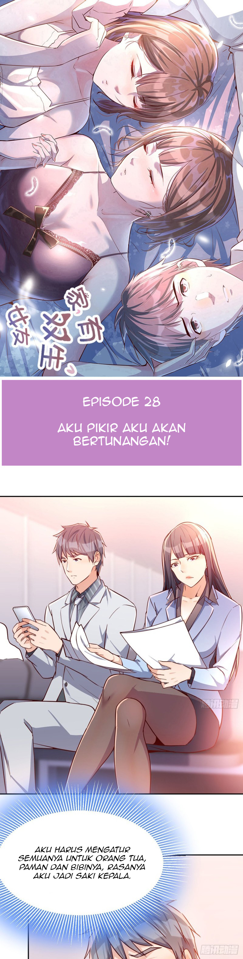 Baca Manhua I Have Twin Girlfriends Chapter 28 fix Gambar 2