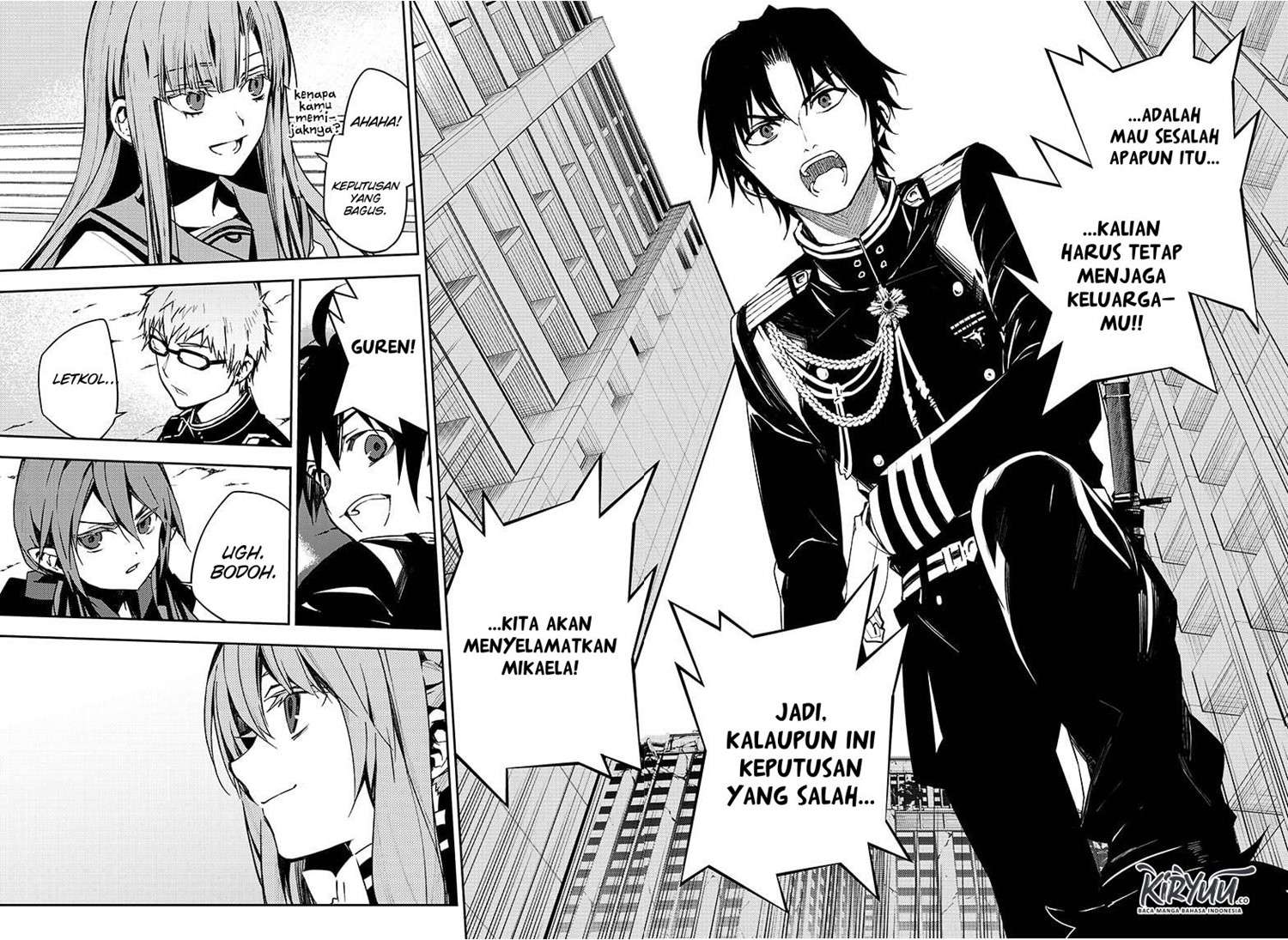 Owari no Seraph Chapter 101 Gambar 23