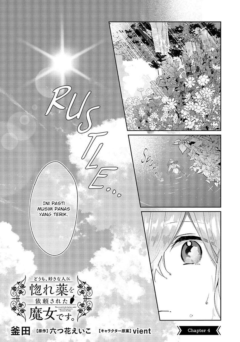 Doumo, Suki na Hito ni Horegusuri wo Irai sareta Majo desu. Chapter 4 Gambar 3