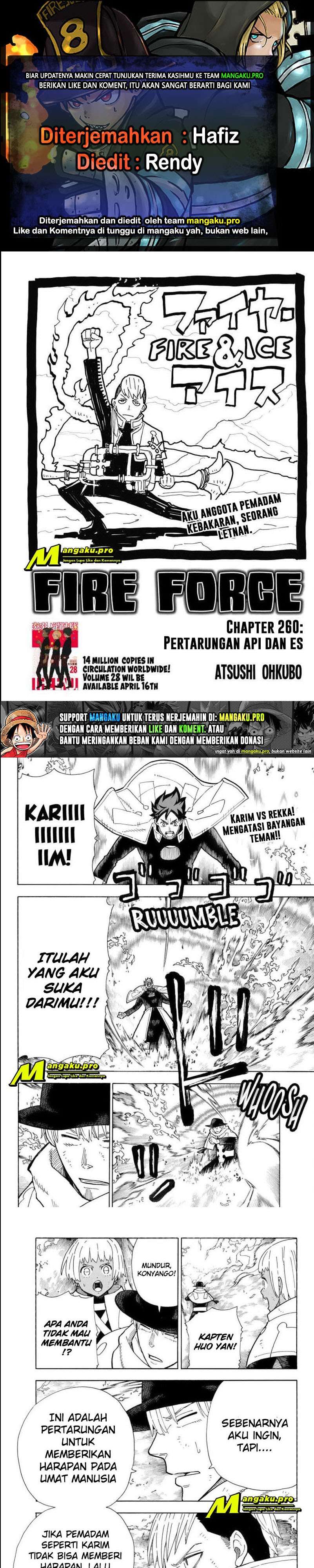 Baca Komik Fire Brigade of Flames Chapter 260 Gambar 1