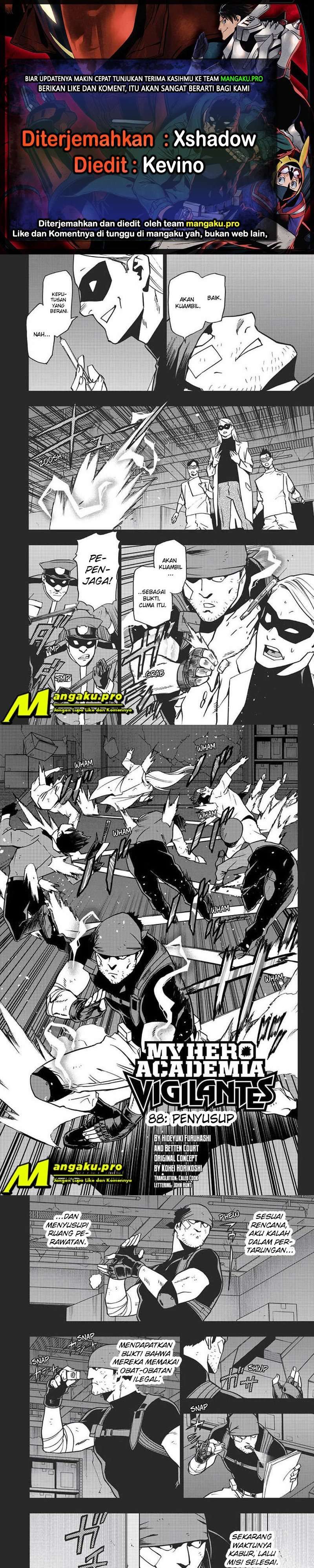 Baca Komik Vigilante: Boku no Hero Academia Illegal Chapter 88 Gambar 1