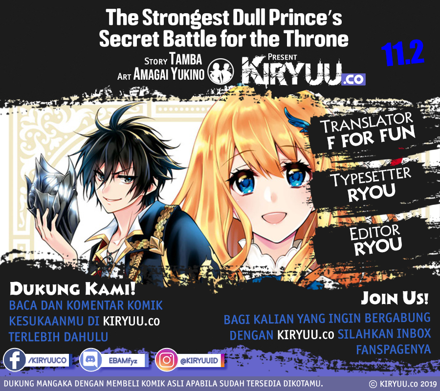 Baca Manga The Strongest Dull Prince’s Secret Battle for the Throne Chapter 11.2 Gambar 2