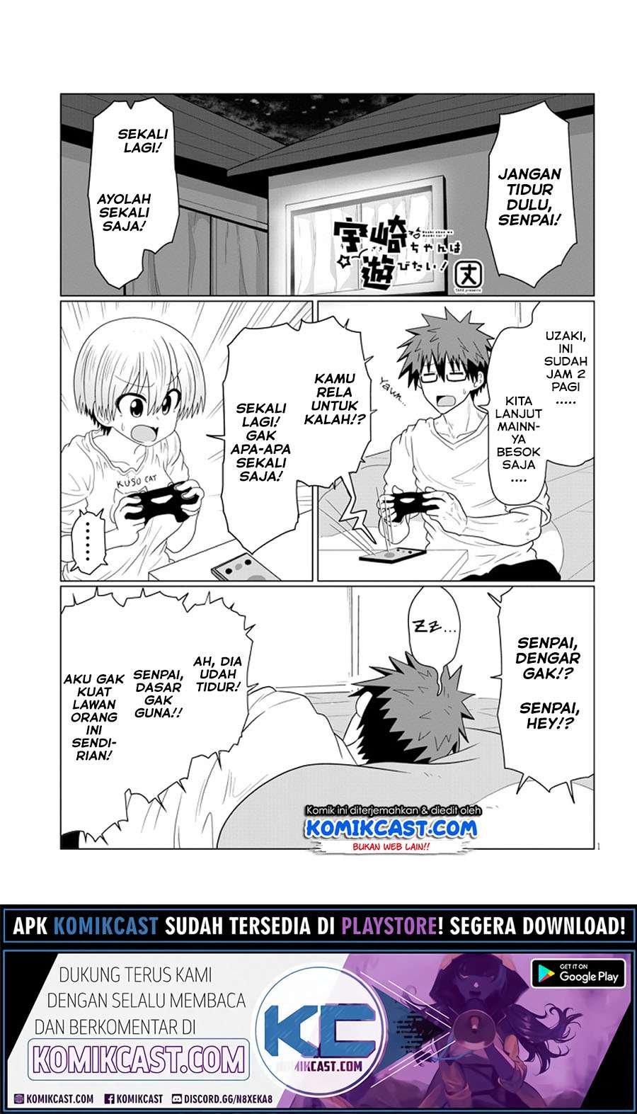 Baca Manga Uzaki-chan wa Asobitai! Chapter 38 Gambar 2