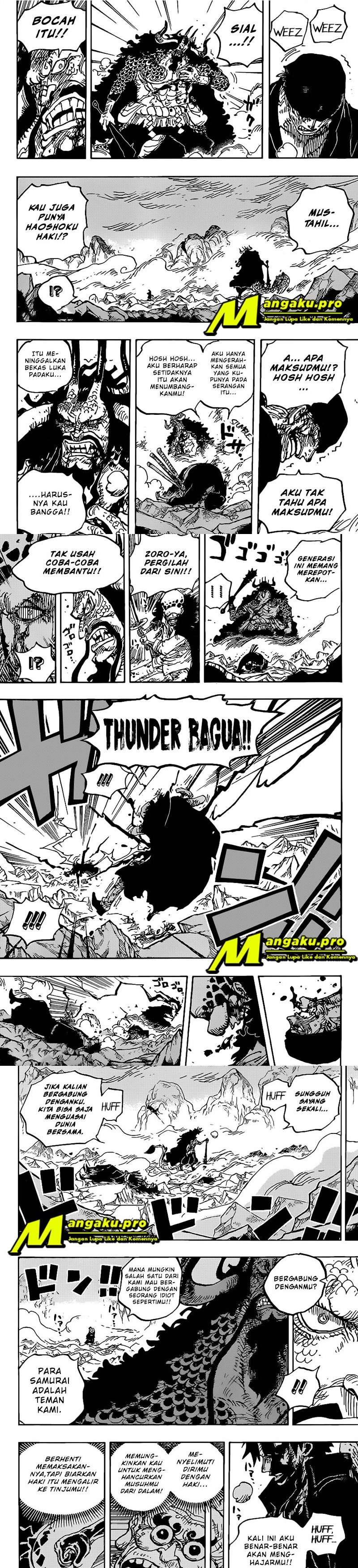 One Piece Chapter 1010 HD Gambar 5