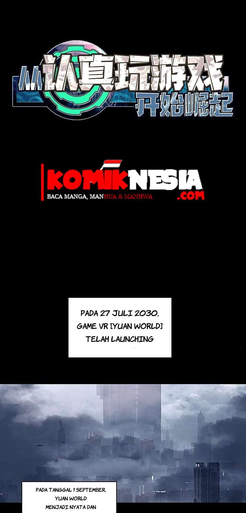 Baca Komik It all starts with playing game seriously Chapter 2 Gambar 1