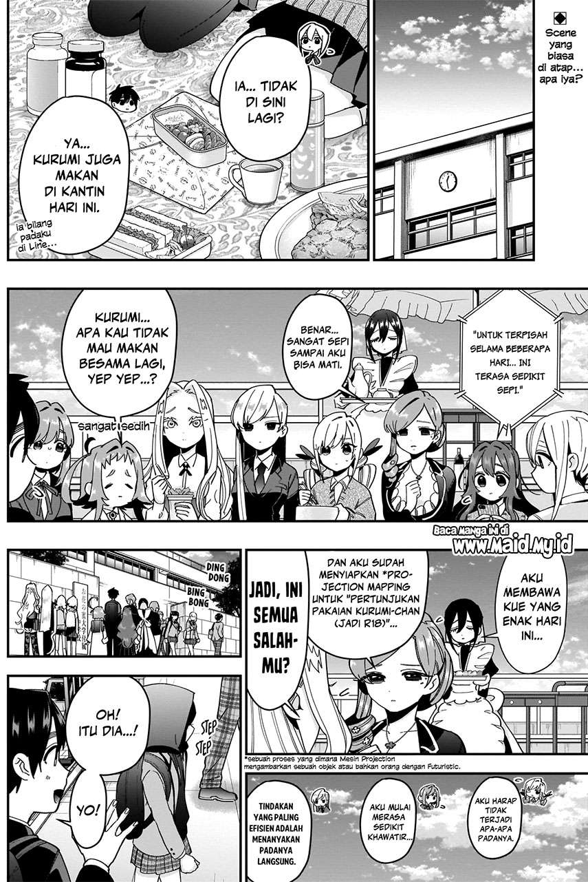 Kimi no Koto ga Dai Dai Dai Dai Daisuki na 100-ri no Kanojo Chapter 44 Gambar 4