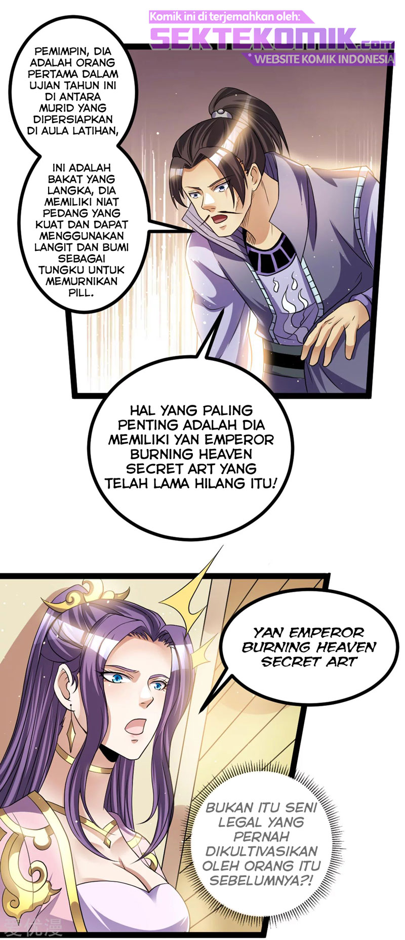 Dushi Xian Wang Chapter 172 Gambar 21