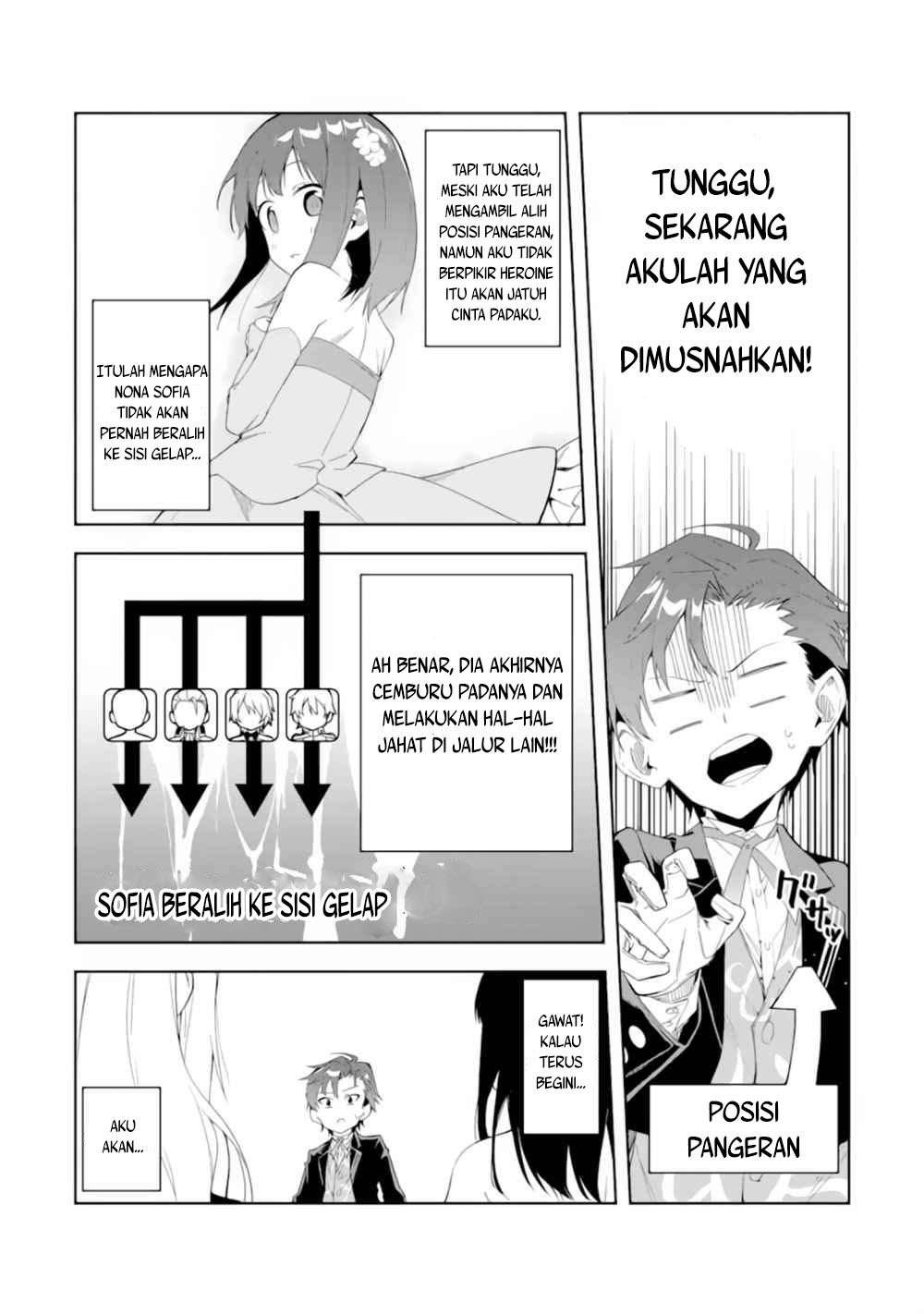 Akuyaku Reijou no Shitsuji-sama Hametsu Flag wa Ore ga Tsubusasete itadakimasu Chapter 1.2 Gambar 19