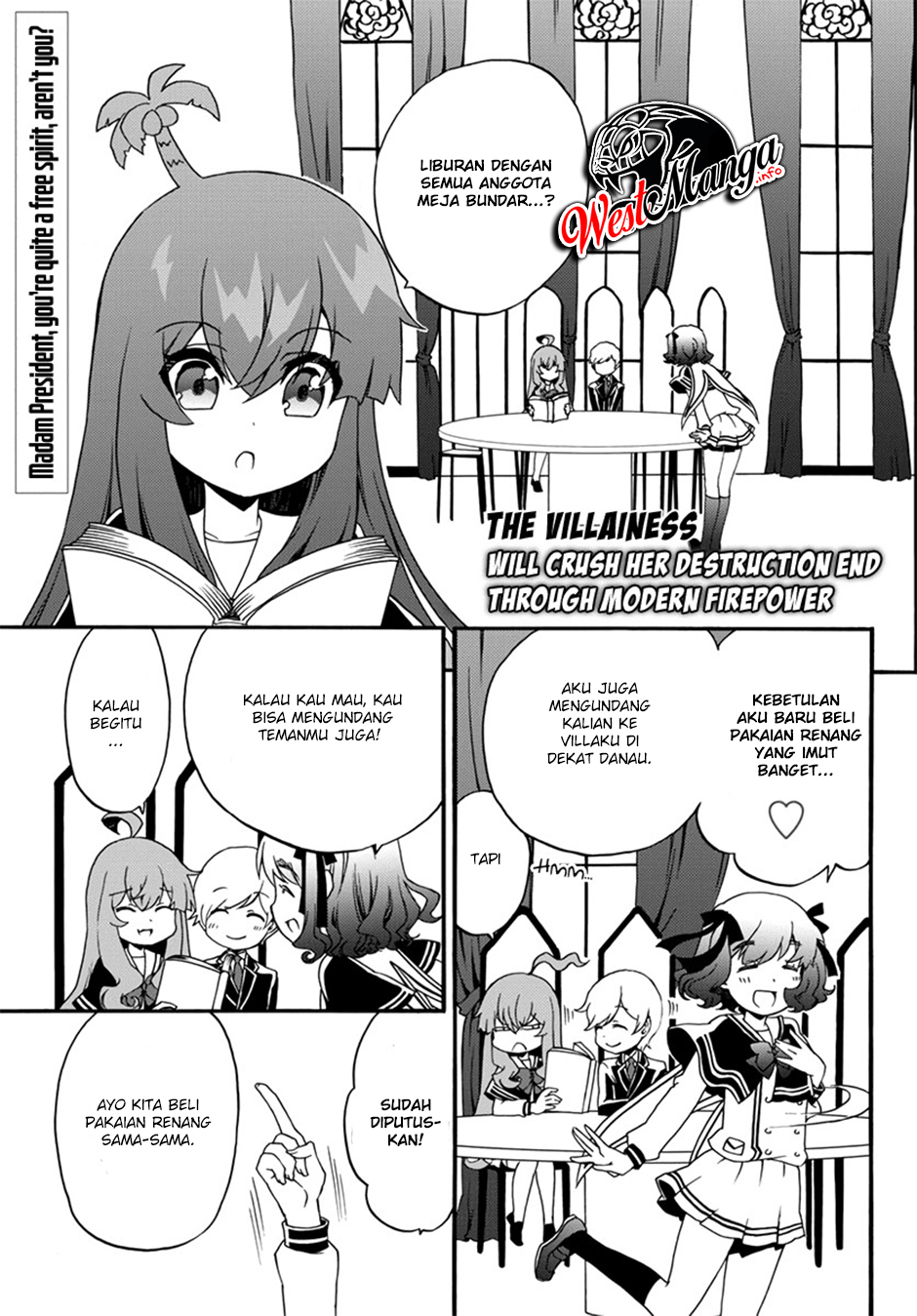 Baca Manga The Villainess Will Crush Her Destruction End Through Modern Firepower Chapter 45 Gambar 2