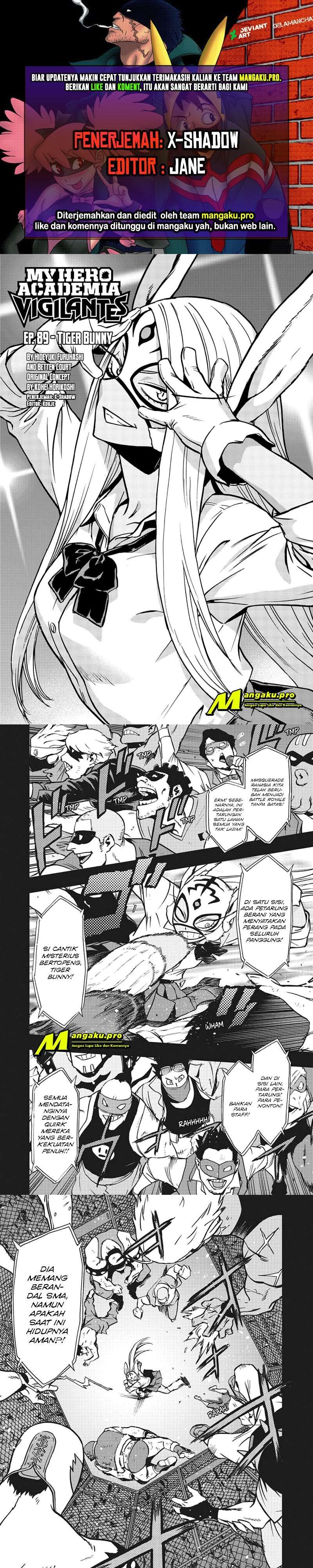 Baca Komik Vigilante: Boku no Hero Academia Illegal Chapter 89 Gambar 1