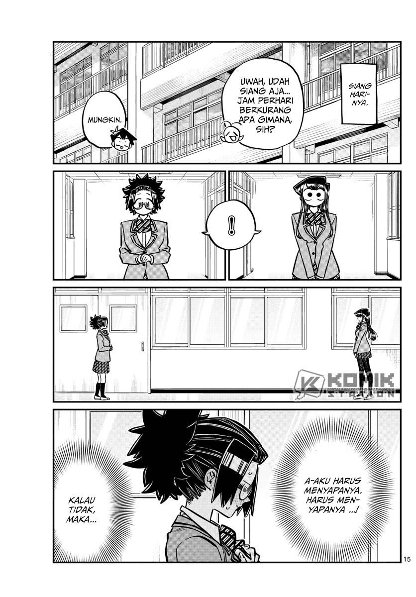 Komi-san wa Komyushou Desu Chapter 247 Gambar 17