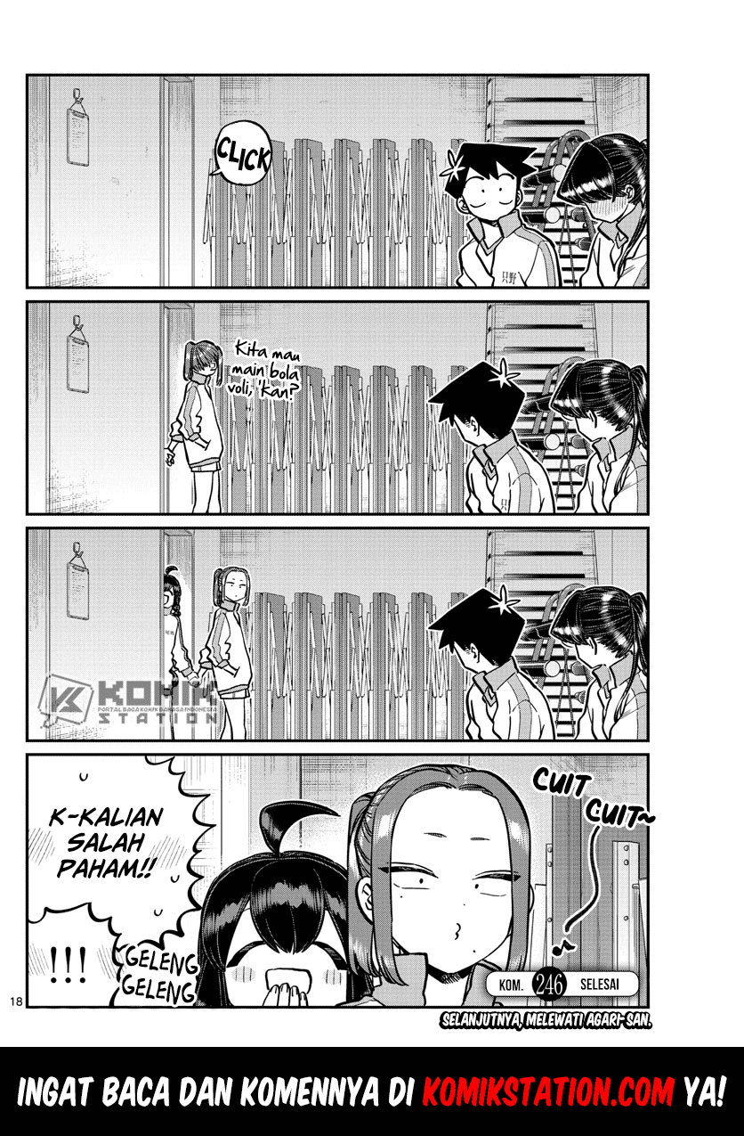 Komi-san wa Komyushou Desu Chapter 246 Gambar 20