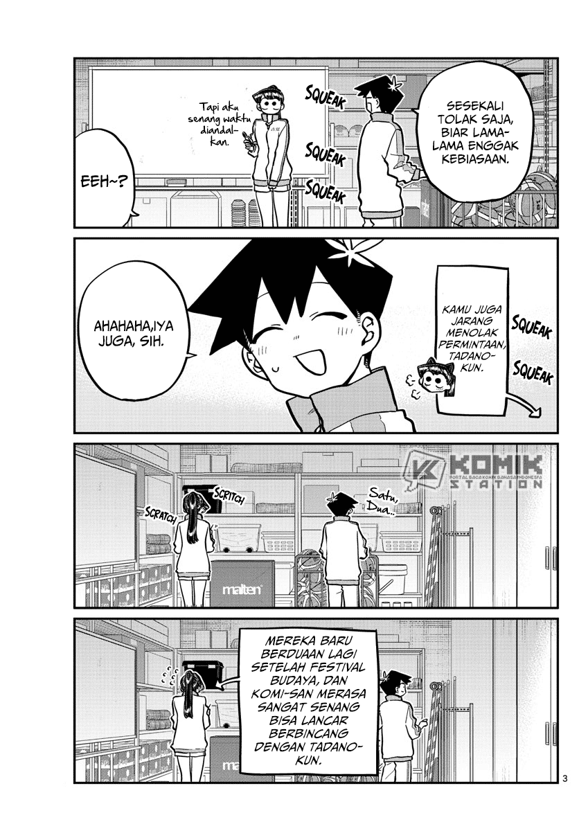 Komi-san wa Komyushou Desu Chapter 246 Gambar 4