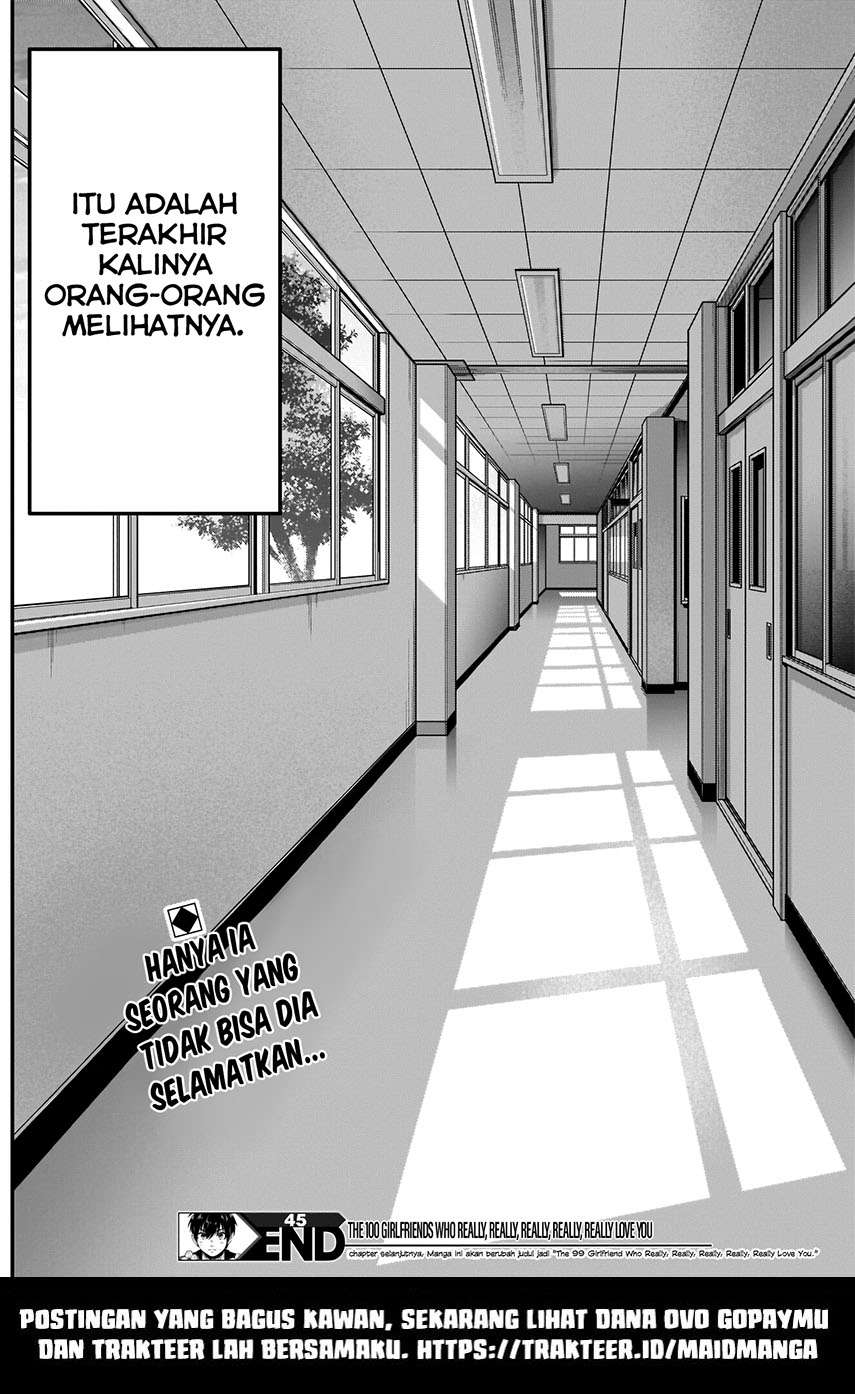 Kimi no Koto ga Dai Dai Dai Dai Daisuki na 100-ri no Kanojo Chapter 45 Gambar 16