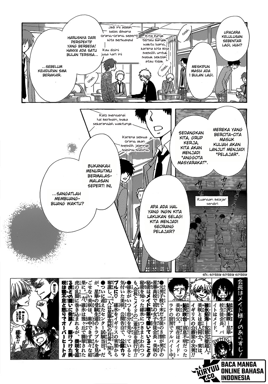 Kaichou wa Maid-sama! Chapter 84 Gambar 3