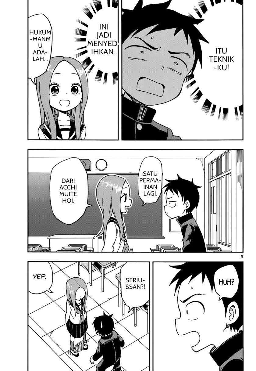 Karakai Jouzu no Takagi-san Chapter 80 Gambar 8