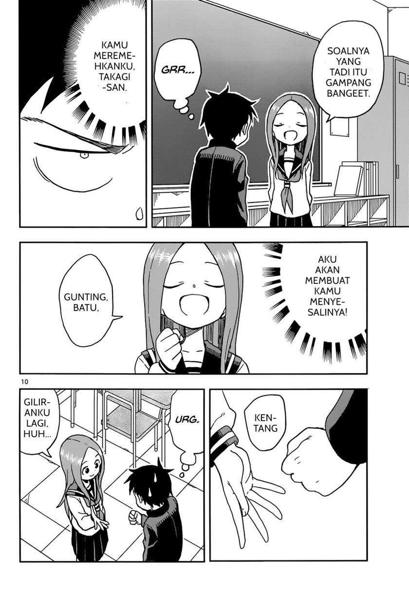 Karakai Jouzu no Takagi-san Chapter 80 Gambar 9