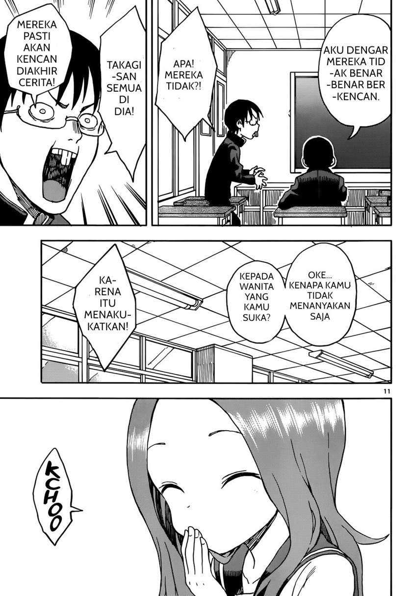 Karakai Jouzu no Takagi-san Chapter 79 Gambar 11