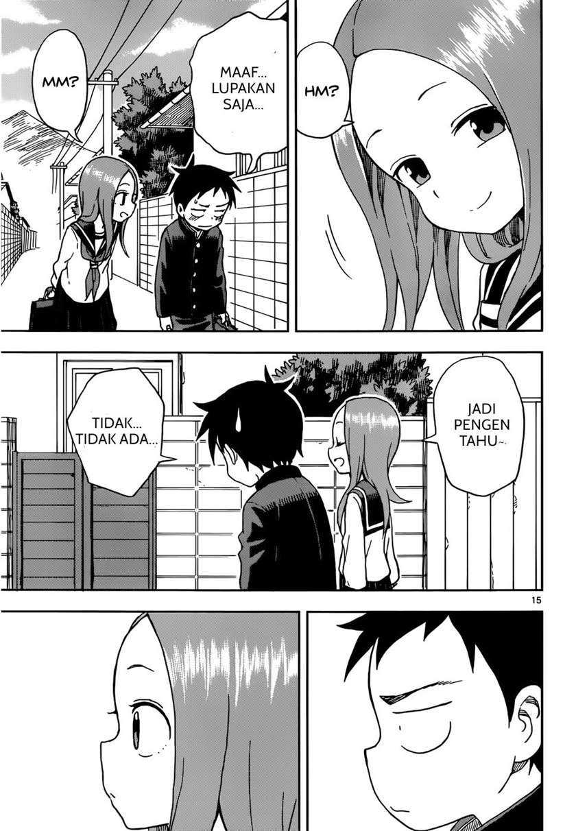 Karakai Jouzu no Takagi-san Chapter 79 Gambar 15