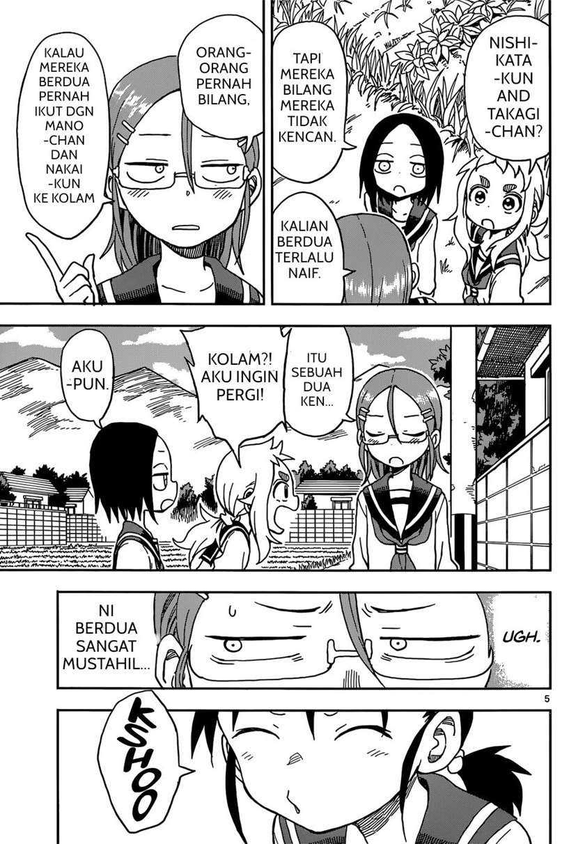 Karakai Jouzu no Takagi-san Chapter 79 Gambar 5