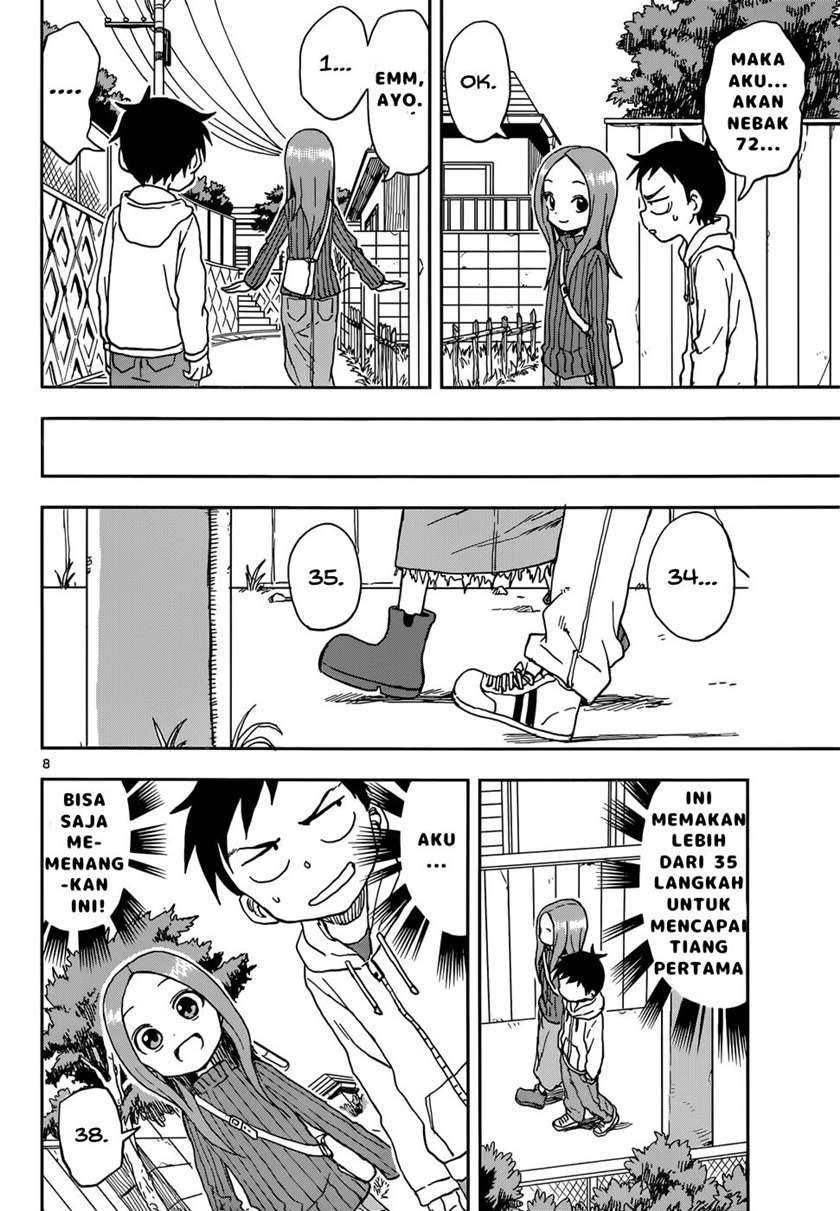 Karakai Jouzu no Takagi-san Chapter 78 Gambar 8